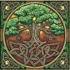 thumbnail image 1 of Cuadros Decorativos Kits de pintura de diamante 5D DIY Imagen de árbol de vida de taladro redondo completo (V2209) Likrtyny embutido en tela, 1 of 9