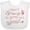 AA-White, variant on Inktastic Gymnast Future Girls Baby Bib