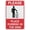 Warning Sign 1, variant on Warning Video & Audio Recording In Progress Sign For House 8"x12" Yard Sign, Premium Aluminum, Sun-Proof, Rust-Free