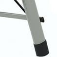 thumbnail image 5 of Step Ladder Folding 3 Steps Non Slip Waterproof Rustproof Household Handling Equipment Gray, 5 of 5