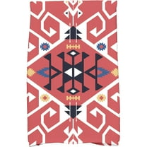 Simply Daisy 18" x 30" Jodhpur Medallion Geometric Print Kitchen Towel