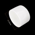 thumbnail image 3 of Unique Bargains 4pcs 75mm Round White Vinyl End Cap Screw Thread Protectors Rubber Cover Caps, 3 of 4