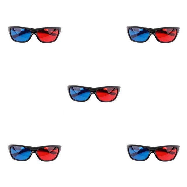 Seitruly 3D Glasses Simple Children Adults Television Fitting Eyewear Eyeglasses Accessories Movie Anaglyph Definition Eyeglass High Type1 NO1