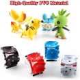 thumbnail image 3 of Set de 4 piezas de Poké Ball, Poké Ball con muñeco, pelota saltarina, mini muñeco, regalo de cumpleaños para niños, 3 of 4