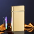 thumbnail image 6 of Colorful Light Window Lighter, Rechargeable Refillable Butane Torch, Windproof Portable Metal Flame Lighter, Outdoor Camping BBQ Lighter, Hiking Lighter, Survival Tool, Gift Jet Torch, Travel Lighter, 6 of 6