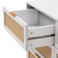 thumbnail image 3 of 43.31" 6-Drawer Rattan Furniture | In Various Spaces, Keeps Home Clean, 3 of 7