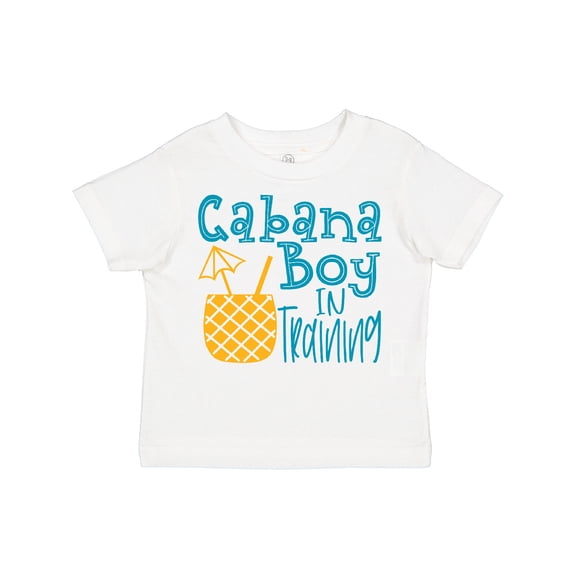 Inktastic Cabana Boy in Training Boys Toddler T-Shirt