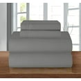 thumbnail image 2 of Elegant Comfort 1500 Series Wrinkle & Fade Resistant Ultra Soft 4-Piece Bed Sheet Set with Deep Pockets, King Grey, 2 of 4