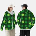 thumbnail image 6 of Xecao Happy St. Patrick's Day5 for Sun Shirt-A lightweight, hoodie-style long-sleeve UV protection garment designed for other outdoor activities., 6 of 9