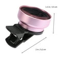 thumbnail image 4 of BESTYASH Phone Fisheye Lens Phone Camera Lens for Smartphone Optical Lens Rose Gold 1 Set, 4 of 4