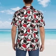 thumbnail image 6 of Haiem Cute Dog Printed Hawaiian Shirt for Men - Men’s Casual Beach Summer Shirts - Stretch Fabric with Modern Fit-Medium, 6 of 9