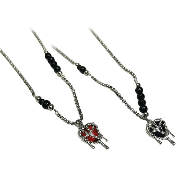 DESIGNICE 2Pcs Gothic Jewelry,Gothic Spider Web Gothic,Punk Earring Set Goth Accessories