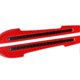 thumbnail image 3 of 2 Pcs Car Reflective Stickers Flexional Red Rearview Mirror Reflective Stickers for Doors Bumpers, 3 of 4