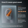 thumbnail image 3 of Beats Powerbeats Pro 2 Auriculares Inalámbricos Bluetooth - Cancelación de Ruido, Monitor de Ritmo Cardíaco, IPX4, Batería de Hasta 45H y Estuche de Carga, Funciona con Apple y Android - Naranja Eléct, 3 of 5