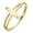 Gold, variant on Stainless Steel Sword Ring Like Sword Lovers Friend Gift Party Accessories