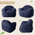 thumbnail image 5 of Giant Bean Bag Chair, 51" Large Bean Bag Chairs for Adults Kids High-Density Foam Filled Bean Bag Couch with Armrests, Big Beanbag Sofa Chair for Reading, 5 of 8