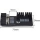 thumbnail image 5 of Conector de dirección asistida de gráficos 8 + 8 adaptador de corriente compatible con tarjeta Gpu Afortunado Sencillez, 5 of 5