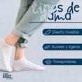 thumbnail image 2 of Calcetines Cortos Tin Comodo Para Dama Docena Blancos, 2 of 6