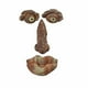 thumbnail image 1 of Estatua al aire libre con cara de árbol, anciano abrazando el árbol, corteza, mueca, característica facial, decoración, 1 of 5