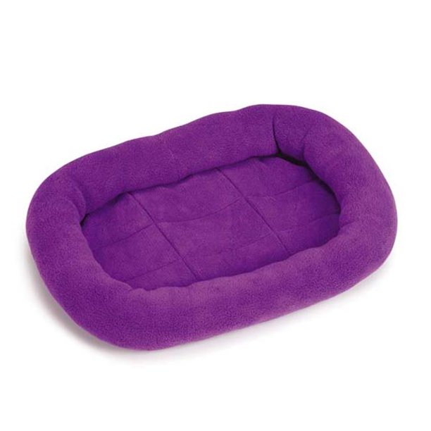 Slumber Pet Pet Bright Terry Crate Bed XLarge Purple ZW5144 47 79