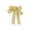 Gold-GD-home supplies, variant on MORESEC XUld Home 2-Pack 5.91-Inch Glitter Fan Tape Bow Gold Silver Red Christmas Tree Decor Birthday Gifts