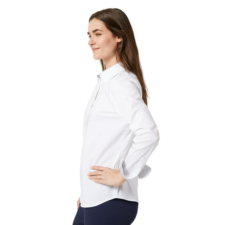 chaps womens button down shirts