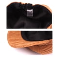 thumbnail image 3 of Qarigey Gorras de boina versátiles de pana para mujer, sombreros elegantes para cualquier atuendo, gorra Vintage Newsboy, gorras de invierno Sombreros bronceado suave, 3 of 6