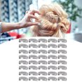 thumbnail image 3 of Hair Extension Clips For Women, 40pcs 9 Teeth Snap Comb Hair Extension Clips, Wig Clips To Secure Wig No Sew Stainless Steel 1.3in U Shape Wig Clips For DIY Hair Extensions, 3 of 7
