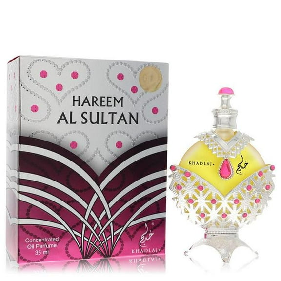 Khadlaj 565806 35 ml Hareem Al Sultan Silver Concentrated Perfume Oil for Unisex