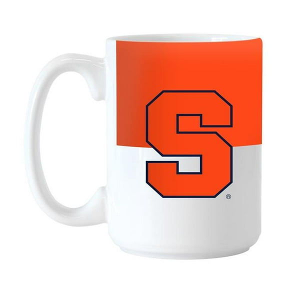 Logo Brands 214-C15M-11 Syracuse 15 oz Colorblock Sublimated Mug