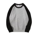 thumbnail image 3 of Chiccall Sweatshirts for Men Crew Neck Long Sleeve Soft Sweat Shirts Casual Fashion Colorblock Pullover, 3 of 4