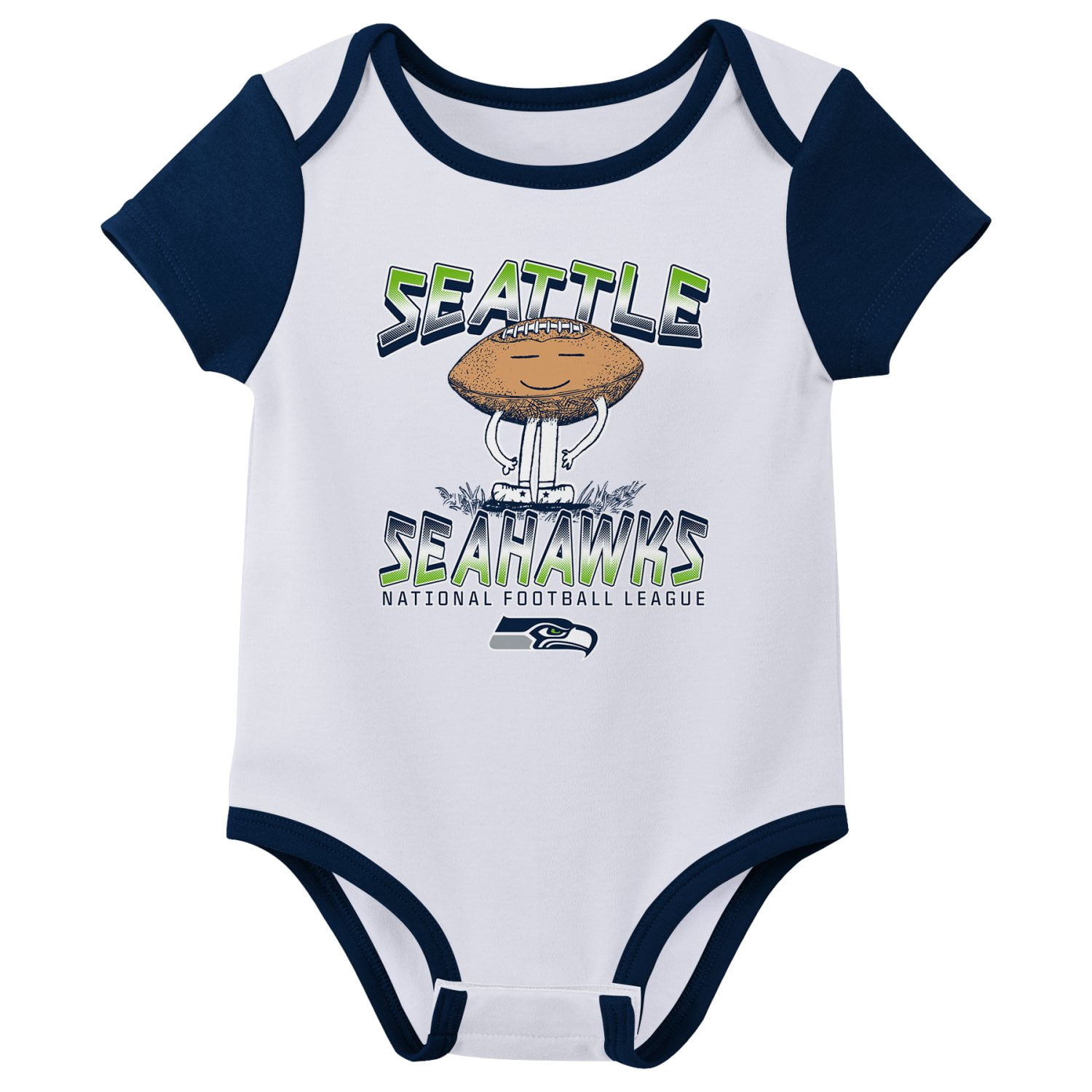 SEATTLE SEAHAWKS NFL Boys Onesie Game Day Fan Apparel