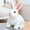 white ds, variant on Soft Fluffy White Rabbit Plush Toy, Cute Lifelike Bunny Stuffed Animal, Cozy Gift & Home Decor for Kids