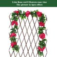 thumbnail image 1 of Flor Artificial colgante de 1 piezas, plantas de vid falsas, hojas artificiales, guirnalda de flores, decoración de boda, 1 of 4