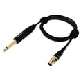 thumbnail image 4 of Cable mini XLR 3 Pines Darverson Dorado para Transmisor AKG y Guitarra, 4 of 4