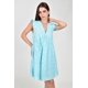 thumbnail image 1 of Vestido bordado con volantes Roman Fashion /Juvenil, 33937 (Azul cielo) azul cielo CH, 1 of 5