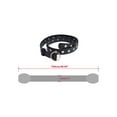 thumbnail image 4 of INSPIRE CHIC Womens Leather Belt for Jeans Dress Pants Studded Grommet with Circle Metal Buckle Up to 35 inches Black, 4 of 8