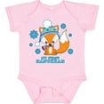 thumbnail image 3 of Inktastic My First Hanukkah with Fox and Snowflakes Boys or Girls Baby Bodysuit, 3 of 5