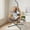 YE-GR, variant on Egg Chair with Stand, Patio Wicker Bifanuo Hanging Chair, Hammock Swing Chair, 350LBS Capacity for Bedroom, Balcony, Garden (YE-GR)