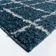thumbnail image 6 of Gertmenian Thayer Benson Shag Abstract Navy Gray Area Rug, 9x13, 6 of 6