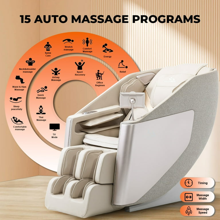 MassaMAX 2024 Heated Zero Gravity Massage Chair, Full Body MassaMAX 2024 Heated Zero Gravity Massage Chair, Full Body