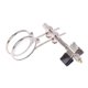 thumbnail image 4 of 1Pc 25mm Double Lenses Magnifying Glass Stainless Steel Clip Rotatable Mini Magnifier Diameter Monocular, 4 of 5