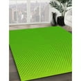 thumbnail image 3 of Ahgly Company Machine Washable Indoor Rectangle Transitional Bright Green Area Rugs, 7' x 9', 3 of 7