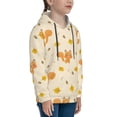 thumbnail image 3 of Kdxio Squirrel And Leaves Pattern Boys Athletic Unisex Boys Girls Hoodie with Pocket Sweatshirts-Medium, 3 of 6
