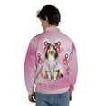 thumbnail image 5 of Faith Love Hope Collie Breast Cancer Awareness Survivor All Over Print 3D Baseball Jacket Collie Dog Lover Gifts Idea Bomber Jacket Softball - 02017, 5 of 6