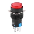 thumbnail image 2 of Interruptor de botón pulsador Zhivalor 5 Piezas 24V Verde/Rojo LA16 ‑ 11DZ AL6-A, 2 of 8