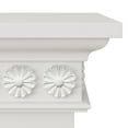 thumbnail image 6 of FESTIVO 46.5" Wide Electric Freestanding Fireplace w/ Realistic LED Flames - White, 6 of 6