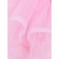thumbnail image 6 of DPOISKids Girls Ballet Dance Tutu Dress Sequins Flower One Shoulder Dancewear, 6 of 7