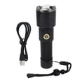 thumbnail image 1 of Zoomable Flashlight High Brightness White Light Type C Charging 1500m Long Range for Outdoor, 1 of 5
