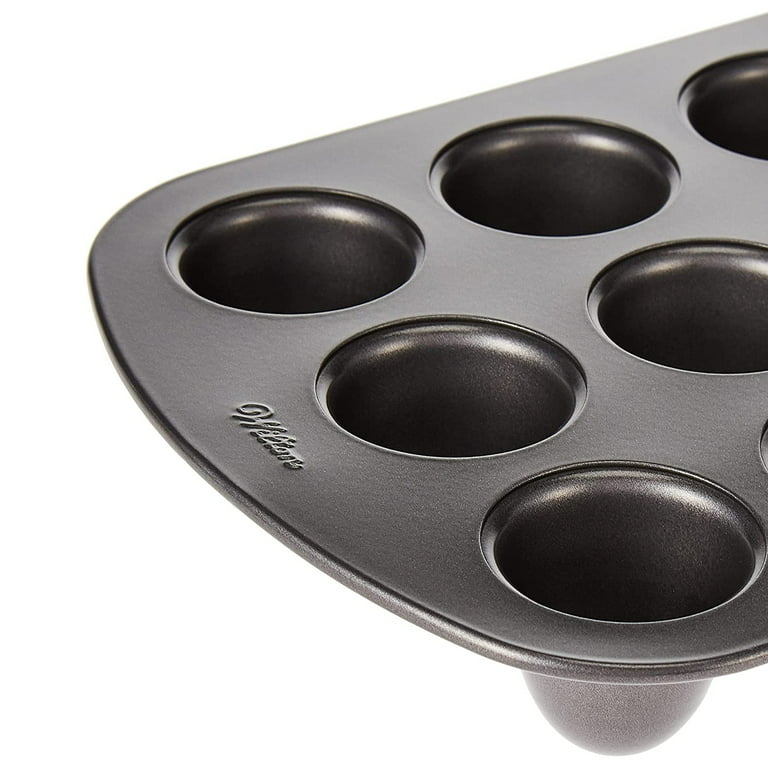 Wilton Brownie Pops Silicone Brownie and Cake Pop Pan, 8-Cavity